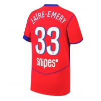 Paris Saint-Germain Warren Zaire-Emery #33 Tretí futbalový dres 2025-26 Krátky Rukáv